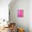 Pink and Purple Abstract Art Painting-T30Gallery-Mounted Art Print displayed on a wall