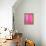 Pink and Purple Abstract Art Painting-T30Gallery-Framed Stretched Canvas displayed on a wall