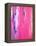 Pink and Purple Abstract Art Painting-T30Gallery-Framed Stretched Canvas