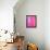 Pink and Purple Abstract Art Painting-T30Gallery-Framed Stretched Canvas displayed on a wall