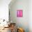 Pink and Purple Abstract Art Painting-T30Gallery-Framed Stretched Canvas displayed on a wall