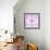 Pink and Purple Abstract-Deanna Tolliver-Framed Giclee Print displayed on a wall