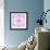 Pink and Purple Abstract-Deanna Tolliver-Framed Giclee Print displayed on a wall