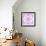 Pink and Purple Abstract-Deanna Tolliver-Framed Giclee Print displayed on a wall