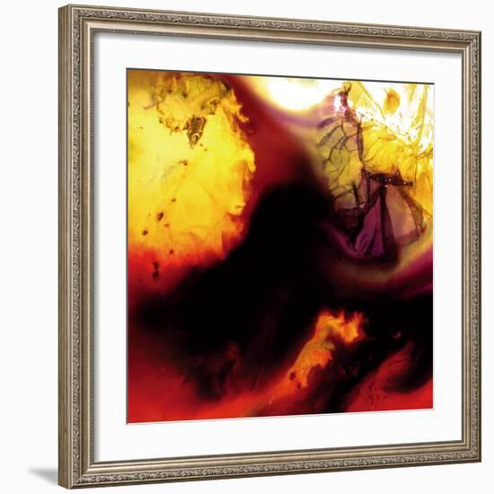Pink and Purple Motion, c. 2008-Pier Mahieu-Framed Premium Giclee Print