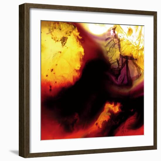 Pink and Purple Motion, c. 2008-Pier Mahieu-Framed Premium Giclee Print