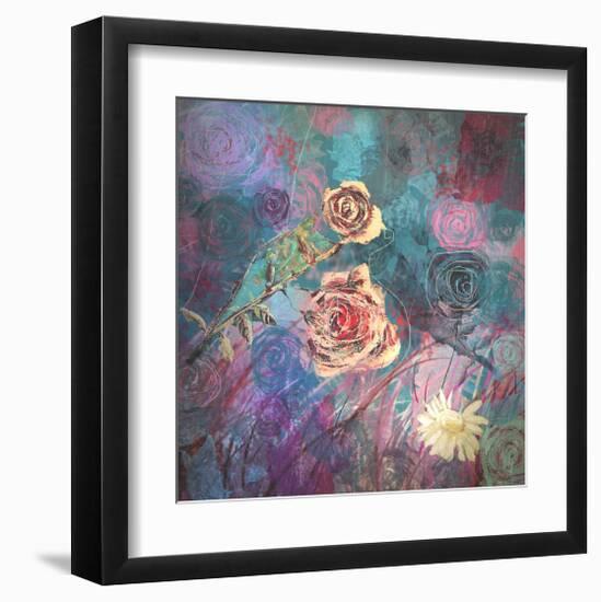 Pink and Red-Claire Westwood-Framed Art Print