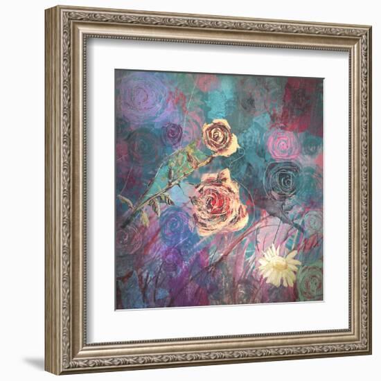 Pink and Red-Claire Westwood-Framed Art Print