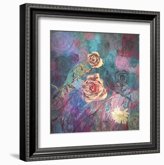 Pink and Red-Claire Westwood-Framed Art Print