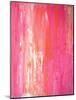 Pink and White Abstract Art Painting-T30Gallery-Mounted Art Print