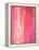 Pink and White Abstract Art Painting-T30Gallery-Framed Stretched Canvas