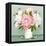 Pink and White Peony Bouquet-LisaShu-Framed Stretched Canvas