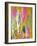 Pink and Yellow Abstract Art Painting-T30Gallery-Framed Art Print