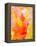 Pink and Yellow Abstract Art Painting-T30Gallery-Framed Stretched Canvas