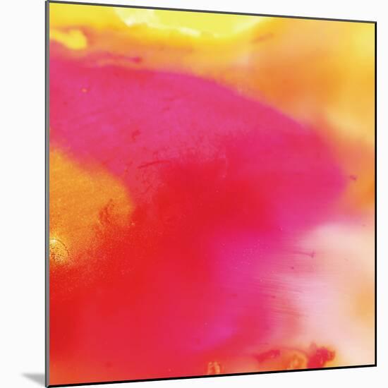 Pink and Yellow Soft Abstract, c. 2008-Pier Mahieu-Mounted Premium Giclee Print