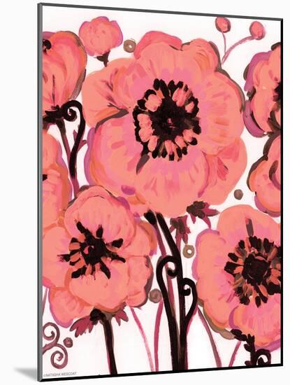 Pink Anemone-Natasha Wescoat-Mounted Giclee Print