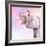 Pink Animals 3-Kimberly Allen-Framed Art Print