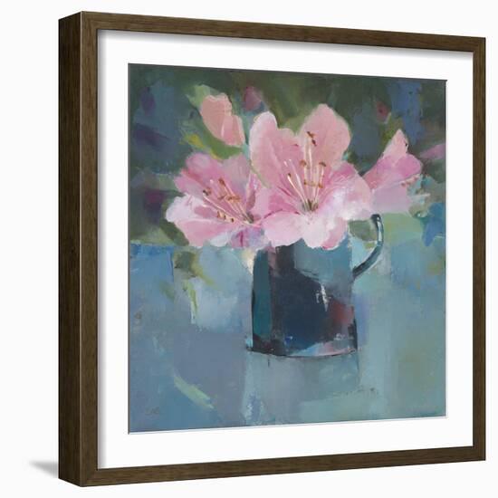 Pink Azalea-Sarah Simpson-Framed Giclee Print