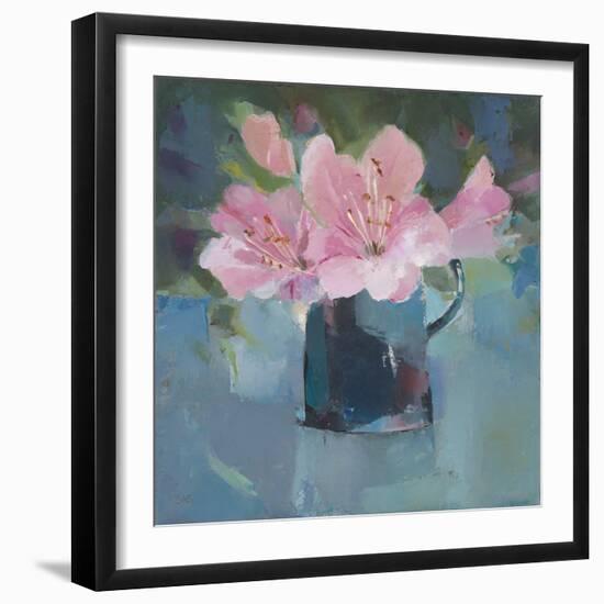 Pink Azalea-Sarah Simpson-Framed Giclee Print