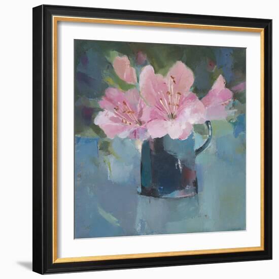 Pink Azalea-Sarah Simpson-Framed Giclee Print