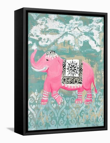 Pink Bazaar I-Hakimipour-ritter-Framed Stretched Canvas