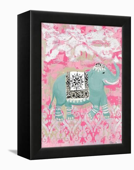 Pink Bazaar II-Hakimipour-ritter-Framed Stretched Canvas