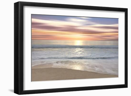 Pink Beach, 2024-Alex Hanson-Framed Art Print