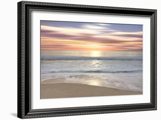 Pink Beach, 2024-Alex Hanson-Framed Art Print