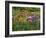 Pink Birdhouse in Flower Garden-Steve Terrill-Framed Photographic Print