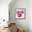 Pink Bloom II-Vanessa Austin-Framed Art Print displayed on a wall