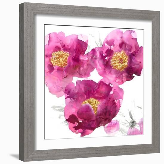 Pink Bloom II-Vanessa Austin-Framed Art Print