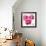 Pink Bloom II-Vanessa Austin-Framed Art Print displayed on a wall