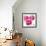 Pink Bloom II-Vanessa Austin-Framed Art Print displayed on a wall