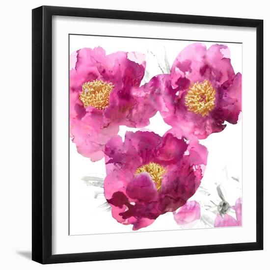 Pink Bloom II-Vanessa Austin-Framed Art Print