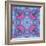 Pink Blueberry Cross Mandala Tiles-Alaya Gadeh-Framed Photographic Print