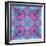 Pink Blueberry Cross Mandala Tiles-Alaya Gadeh-Framed Photographic Print