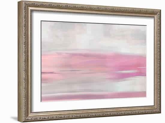 Pink Blush Stroke-Jake Messina-Framed Art Print