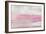 Pink Blush Stroke-Jake Messina-Framed Art Print