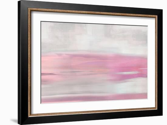 Pink Blush Stroke-Jake Messina-Framed Art Print