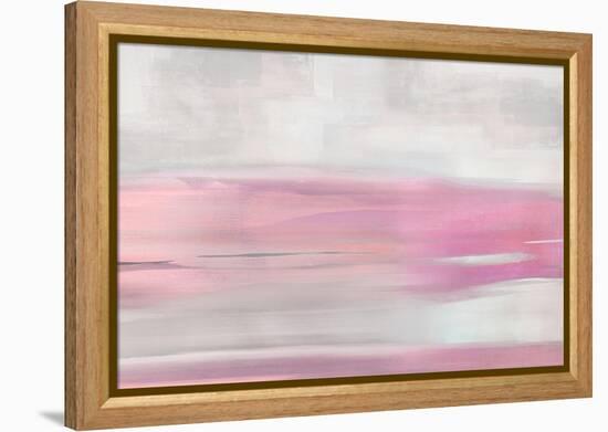 Pink Blush Stroke-Jake Messina-Framed Stretched Canvas