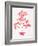 Pink Bonsai-Cat Coquillette-Framed Giclee Print