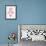 Pink Bonsai-Cat Coquillette-Framed Giclee Print displayed on a wall