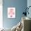 Pink Bonsai-Cat Coquillette-Giclee Print displayed on a wall