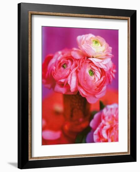 Pink Bouquet-Pernilla Bergdahl-Framed Art Print