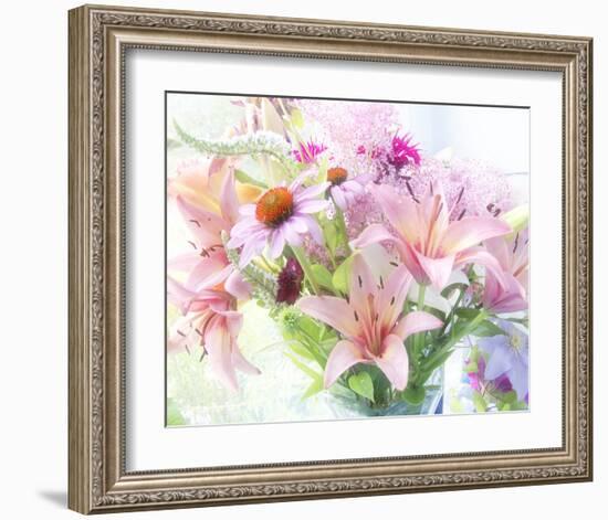 Pink Bouquet-Judy Stalus-Framed Art Print