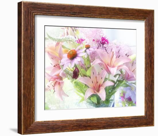 Pink Bouquet-Judy Stalus-Framed Art Print