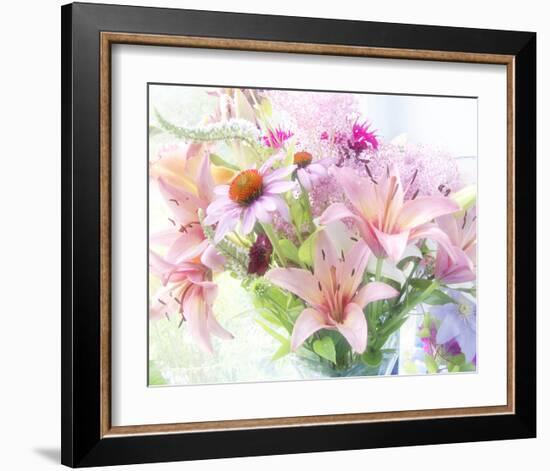 Pink Bouquet-Judy Stalus-Framed Art Print