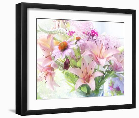 Pink Bouquet-Judy Stalus-Framed Art Print