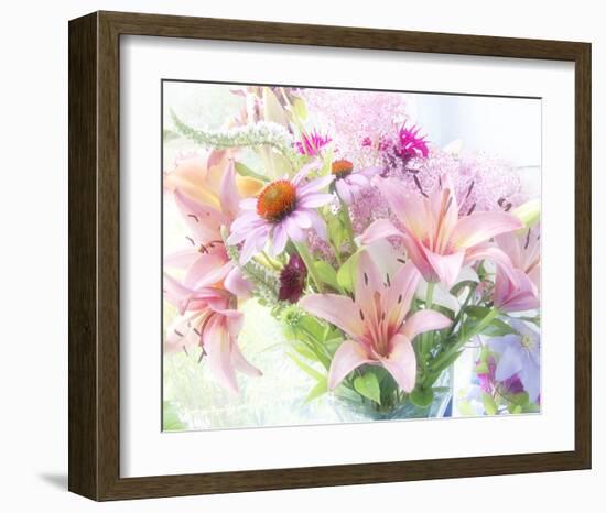 Pink Bouquet-Judy Stalus-Framed Art Print