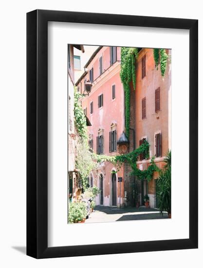 Pink Buildings in Rome-Carina Okula-Framed Photographic Print